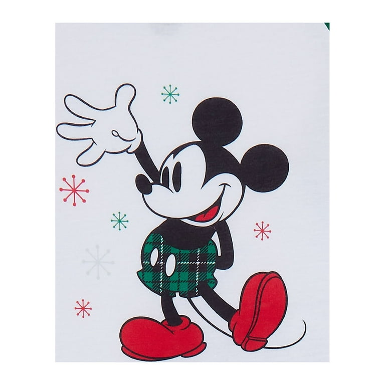 Disney Mickey Mouse & Minnie Mouse Christmas Matching Family Pajama Set 