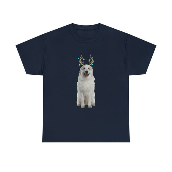 Great Pyrenees Reindeer Christmas Dog T-shirt
