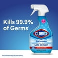 thumbnail image 2 of Clorox® Disinfecting Bathroom Cleaner Spray, 887 mL, 2 of 6