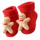 thumbnail image 4 of Calcetines de bebé Rojo Navidad Tejido cálido Algodón Medias térmicas largas Elástico Transpirable para bebés de 0 a 1 años Cookie Man, 4 of 5