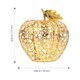 thumbnail image 5 of Suministros de Navidad Adorno de Metal de Manzana Ilustraciones Mesa de Centro de Hierro Garneck Suministros de Navidad Adorno de Metal de Manzana Candelabro de Hierro de Escritorio, 5 of 5