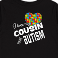 thumbnail image 4 of Inktastic I Love My Cousin with Autism Boys or Girls Long Sleeve Toddler T-Shirt, 4 of 5