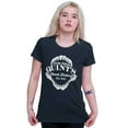 thumbnail image 4 of Amity Island Shark Fishing EST 1975 Womens Fitted Plus Size Graphic Tee Brisco Brands 2X, 4 of 5