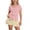 Pink#birthday gifts#15, variant on Girls Summer Outfits Cute Bow 2 Piece Sets Ruffle Short Sleeve Criss Cross Top and Bubble Shorts Casual Lounge Set Kids Back to School Clothes Purple 4 Years
