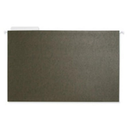 Legal 11 Pt 1 Ply - Hanging File Folder- Legal- 11 Pt.- .33 Cut- Green