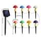 thumbnail image 4 of 8-Pack Cracked Mushrooms Lights for Garden Decor, Solar Mushroom Lights Outdoor Decor, Whimsical Yard Art for Yard, 4 of 5