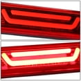 thumbnail image 3 of DNA Motoring 3BL-COLO04-3D-LED-RD For 2004 to 2012 Chevy Colorado GMC Canyon 3D LED Bar 3rd Third Tail Brake Light w/Rear Cargo Lamp Red Housing 05 06 07 08 09 10, 3 of 5