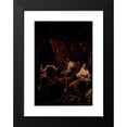 thumbnail image 2 of Alessandro Magnasco 11x14 Black Modern Framed Museum Art Print Titled - The Artist's Studio (circa 1700), 2 of 5