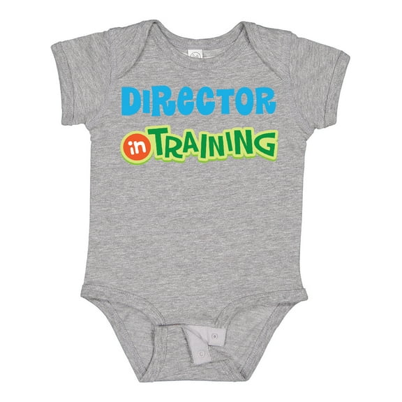 Inktastic Director in Training Boys or Girls Baby Bodysuit