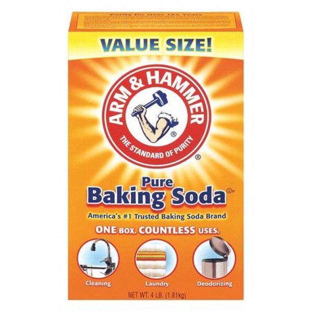 ARM AND HAMMER 3320001170 Baking Soda,4 lb.,Odorless,Box,PK6 Walmart