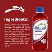 Electrolit Fruit Punch 33 FL OZ