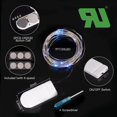 thumbnail image 2 of 12 Pack Led Fairy Lights Battery Operated String Lights Waterproof Silver Wire 7 Feet 20 Led Firefly Starry Moon Lights for DIY Wedding Party Bedroom Patio Christmas (12 Pack, Blue & White), 2 of 14
