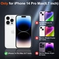 thumbnail image 2 of Funda magnética SUPFINE para iPhone 14 Pro Max Forest Green, 2 of 7