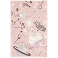 thumbnail image 2 of SAFAVIEH Carousel Kids Planets and Stars Area Rug, Pink/Purple, 2' x 3', 2 of 11