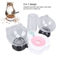 thumbnail image 4 of Comedero Autico para Gatos y Dispensador de Agua en Juego, Protector de Cuello, Alimentador de Alimentos por Gravedad y Bebedero, Cuenco de Comida para mascotas para perros, 4 of 7