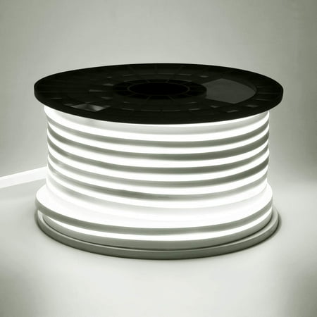 20 Year Warranty Patio Furniture TORCHSTAR Daylight LED Neon Strip Light, 65.6ft Outdoor Decorative Lighting for Home, Patio, Garden, 2 YEARS WARRANTY ()