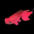 thumbnail image 6 of Unique Bargains Aquarium Artificial Golden Fish Ornament Glowing Simulation Animal Decoration with Suction Cup Red, 6 of 7