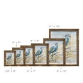 thumbnail image 3 of Blue Heron I -Framed Print w/glass-Walnut, 3 of 7