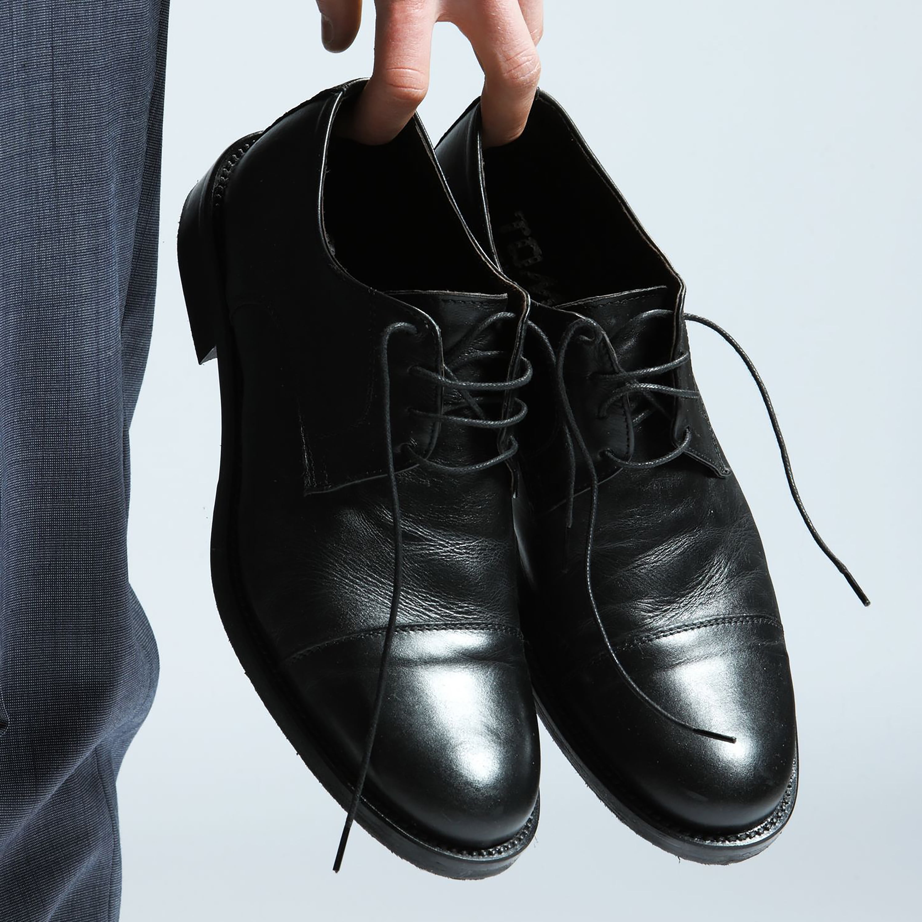 chinese dress ladies Men's Findlay Dress Lace-up Almond Toe Oxfords - Black Leather main image 1