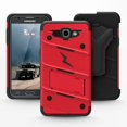 thumbnail image 2 of Funda Galaxy J7 Prime Zizo Holster Clip Bolt Rojo Zizo Bolt, 2 of 4