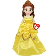 TY Beanie Buddies - BELLE the Princess (from Beauty and the Beast) (15.5 Inch) Stuffed Plush Toy