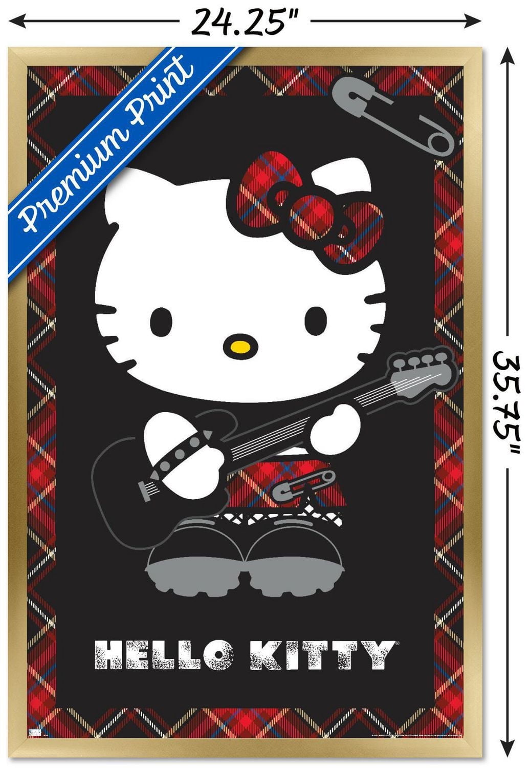 Hello Kitty - Punk Wall Poster