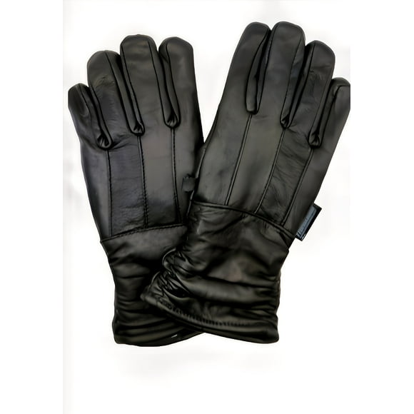 Winter Gloves for Women- Fleece Insulated- Supple Leather- Size Large- by North Gloves