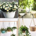 thumbnail image 4 of Rawiri Planta contra Valla Ganchos de Pared Soportes para Colgar para Cocina Oficina Baño Dormitorio para Comedero de Pájaros Interior y Exterior Decoración de Jardinería 6 Piezas, 4 of 7