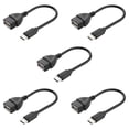 thumbnail image 1 of Paquete de 5 Cables Adaptador OTG USB tipo C Accesorios Vcoapa, 1 of 2