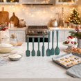 thumbnail image 7 of YiFudd 6 Pack Silicone Spatula Set, Non-Stick Baking Scrapers & Silicone Kitchen Utensils for Cooking Mixing, Green, 7 of 7