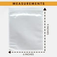 thumbnail image 4 of 300 Pack 6"x9" Shipping Label Sleeves - Packing Slip Envelope Pouches with Self-Adhesive Peel & Seal - Clear Unprinted Plastic & Waterproof Mailing List Holder Ideal for Labels, Invoice & Documents, 4 of 7