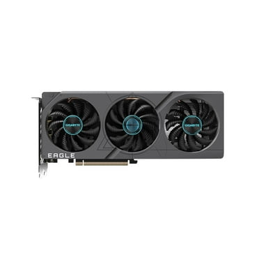 GIGABYTE GeForce RTX 4060 EAGLE OC 8G Graphics Card, 3x WINDFORCE Fans, 8GB 128-bit GDDR6, GV-N4060EAGLE OC-8GD Graphics Card