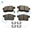 thumbnail image 4 of Set of 8 Front-Rear Ceramic Brake Pad Kit For 2013-2017 Honda Accord, 4 of 7