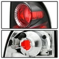 thumbnail image 3 of 97-04 Dodge Dakota Black Tail Lights Lamps Left+Right Pair Sets Aftermarket Sets, 3 of 6