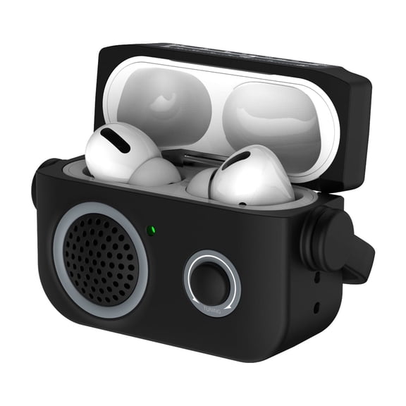 for AirPods 4th Generation Case, [Compatible with Magsafe] Military Grade Drop Protection Secure Lock Headphone Case Cover Compatible with AirPods 4 Gen (2024) (USB-C) for Women Men, Black