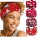 thumbnail image 1 of Diademas de árbol de Navidad para mujer, diadema anudada, hombre de jengibre, muñeco de nieve, diadema de tela elástica suave, diademas para el pelo con personalidad de moda para fiesta (4 piezas) (Na, 1 of 1