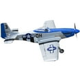 thumbnail image 2 of Mustang P51D Warbird 2.4Ghz 4CH 29.5" WingSpan RC Airplane RTF P-51D Brushed EP Plane 768-1A by Poco Divo, 2 of 4