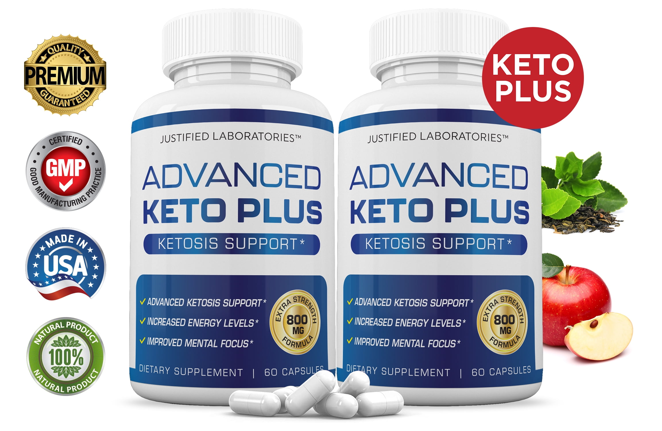 Advanced Keto Plus Pills Advanced BHB Boost Ketogenic Supplement ...
