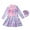 A, variant on Kids Girl Long Sleeve Swimsuit UPF 50+ Sun Protection with Zipper Rash Guard One-Piece Bathing Suit with Hat