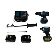Makita 18V LXT Lithium-Ion Brushless 1/2" Drill + Impact Driver Combo Kit XT268T