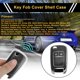 thumbnail image 2 of Funda de Llave de Auto TPU en Tono Gris y Plata para Opel para Astra J/H Corsa D/E Zafira B/C/Tourer Meriva B/E - Funda de Control Remoto de 2 Botones, 2 of 6