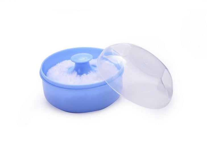 blue baby powder