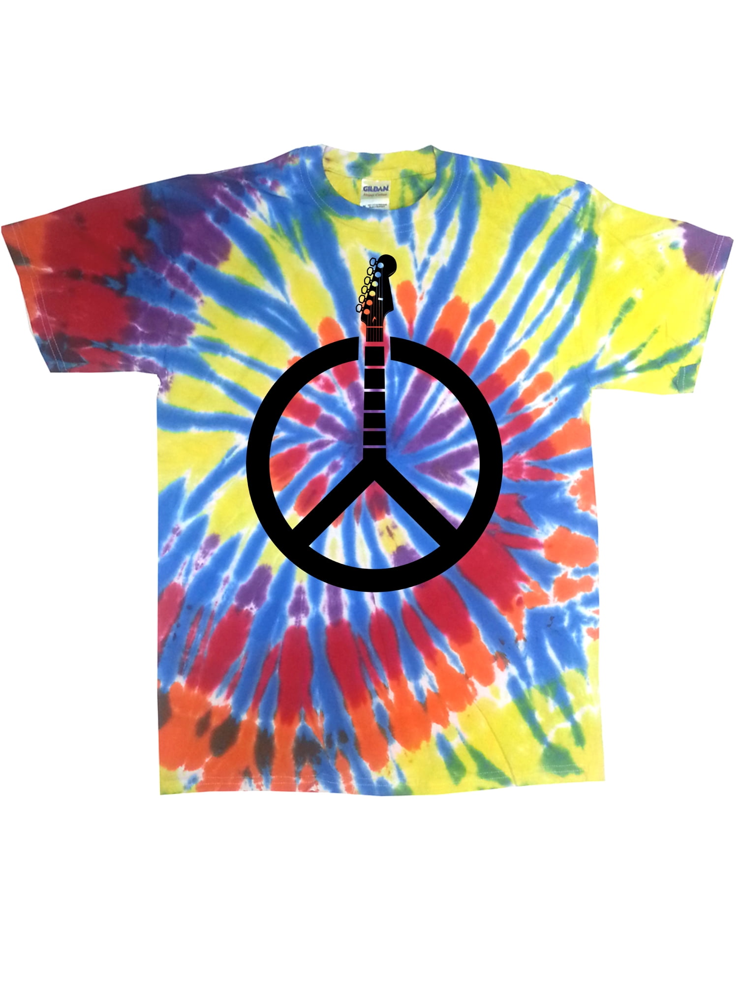 kaleidoscope tie dye t shirt