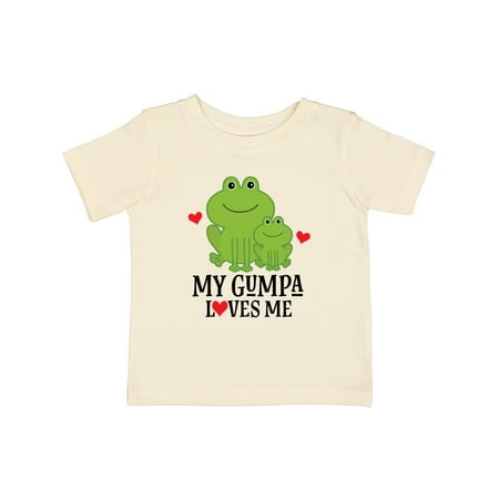 

Inktastic My Gumpa Loves Me Grandson Gift Baby Boy T-Shirt