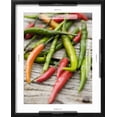 thumbnail image 5 of Art.com Several Chili Peppers Photographic Print by Winfried Heinze, Black Frame Wall Art, 17" x 21", 5 of 5