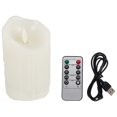 thumbnail image 1 of LED Candles, Flickering Flameless Candles,Rechargeable Candle,12.5cm, 1 of 5