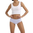 thumbnail image 3 of INNERSY No Show Underwear for Women Seamless Hipster Soft No Panty Line 3-Pack(S,Fresh Tones), 3 of 9