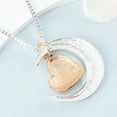 thumbnail image 4 of DESIGNICE Initial Necklaces for Women,Well-Crafted Surface Cute Necklace for Women,Shape-Retentive Heart Locket Necklace,Style1, 4 of 4