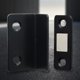 thumbnail image 4 of Tope Magnético para Puerta Gabinete Sin Perforaciones Atrapa Herrajes Delgados en Forma L (negro), 4 of 5
