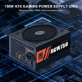 thumbnail image 5 of ARESGAME 750W Power Supply, 80+ Bronze Certified Semi-modular ATX PSU (AGW750, Semi-modular), 5 of 7